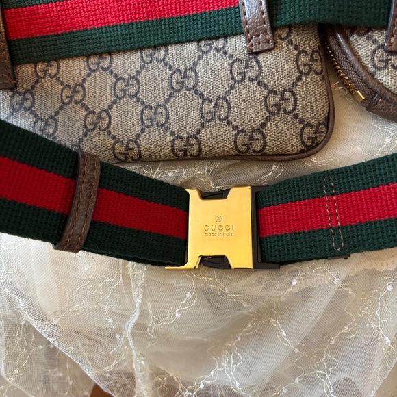 Gucci GG Supreme Ophidia Utility Belt Fanny Pack with Heart and Wallet 698805 M - Picture 12 of 16